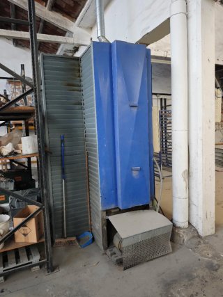 Horno industrial secado pintura polvo