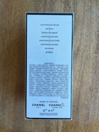Lote Chanel N5: Aceite Corporal y Eau de Toilette