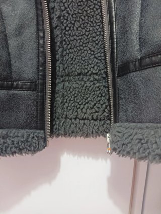 Chaqueta Zara Biker Borrego Niño 8-9 Años