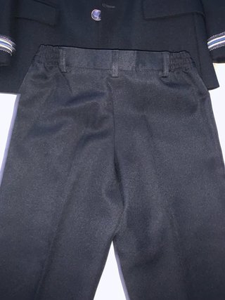 Traje de comunión azul marino