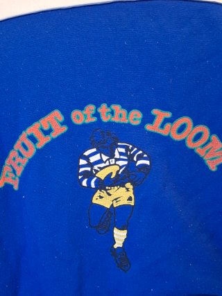 Felpa Vintage Fruit of the Loom L Rugby