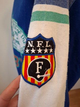 Felpa Vintage Fruit of the Loom L Rugby