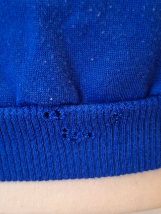 Felpa Vintage Fruit of the Loom L Rugby