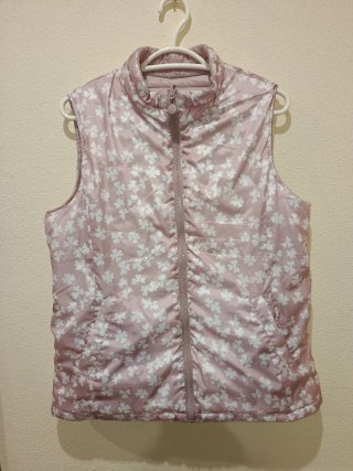 Chaleco acolchado reversible de mujer. Talla 46-48