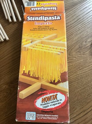 Stendipasta Imperia in legno