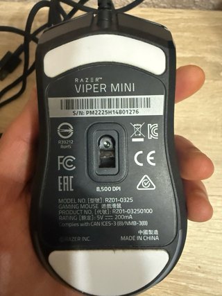 Razer Viper Mini Mouse da Gaming Nero