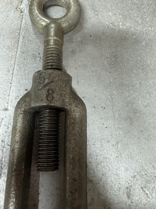 Lote 2 tensores metálicos