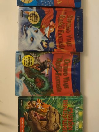 Libros Gerónimo Stilton 5 euros cada uno