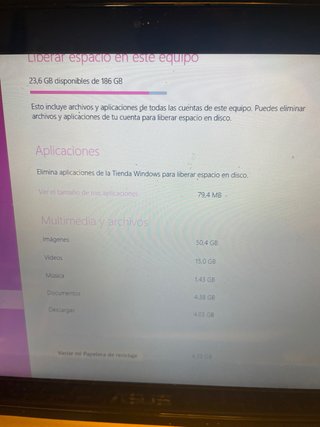 Ordenador Asus 4GB RAM 256GB memoria