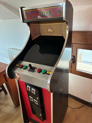 Máquina recreativa Super Video IDSA vintage