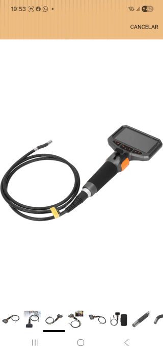 Boroscopio Articulado de 2 Vías con Sonda Flexible