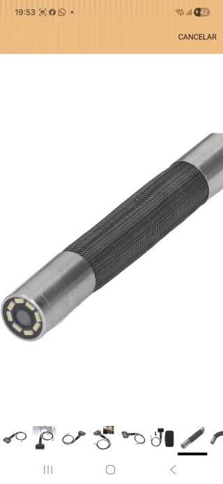 Boroscopio Articulado de 2 Vías con Sonda Flexible