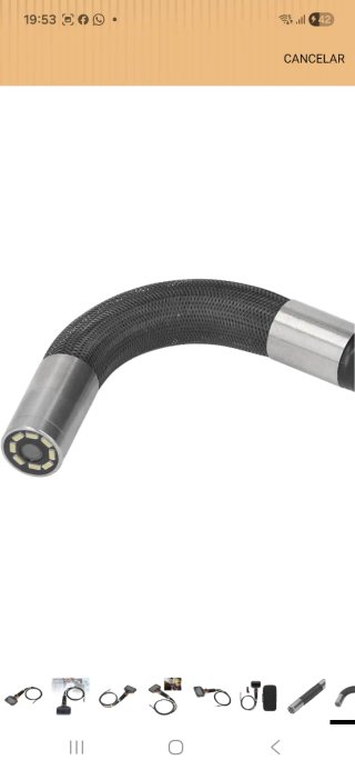 Boroscopio Articulado de 2 Vías con Sonda Flexible