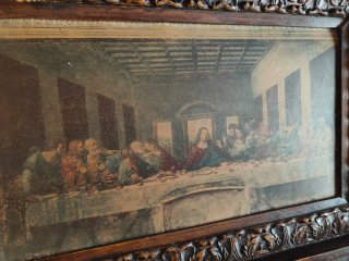 Antiguo cuadro La Última Cena