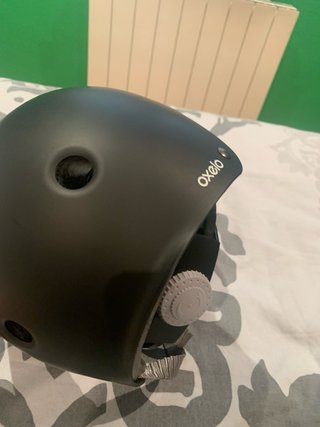 Casco Oxelo Skate Negro