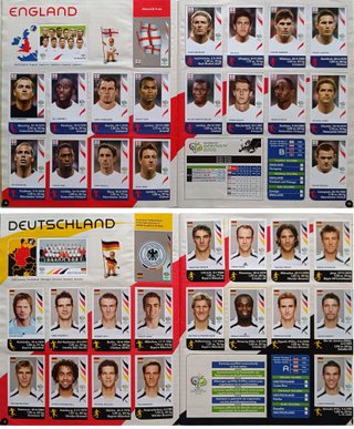 Álbum cromos Mundial Alemania 2006 Panini