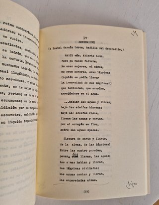 Juan Ramón Jiménez: Olvidos de Granada