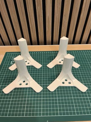 4 Patas Ikea Nannarp Blancas