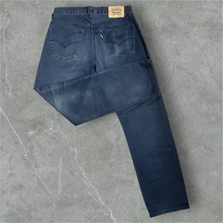 Levi's 551 White Tab W34 Blu Scuro