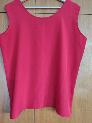 Blusa sin mangas BLU & GIN roja
