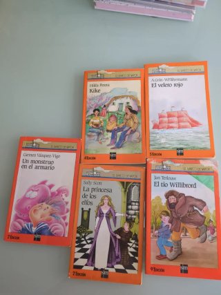 Libros barco de vapor serie naranja 9 años