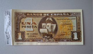 Billetes de España y Asturias