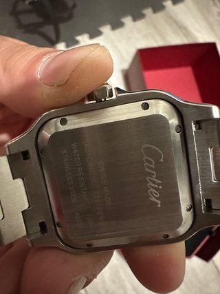 Scatola Cartier Rossa di Lusso