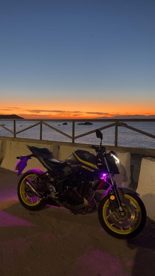 YAMAHA MT-03 Negra y Amarilla