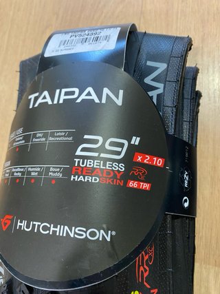 2x Cubiertas Hutchinson Taipan 29x2.10 Tubeless