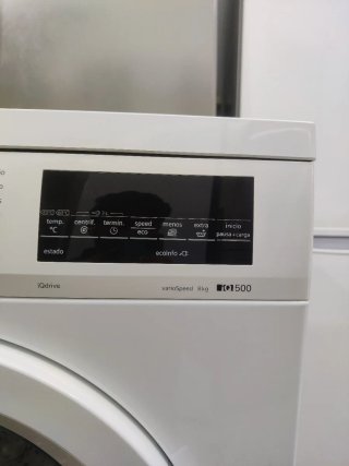 Lavadora Siemens iQdrive 1500 RPM