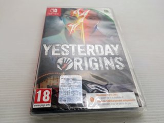 Yesterday Origins per Nintendo Switch