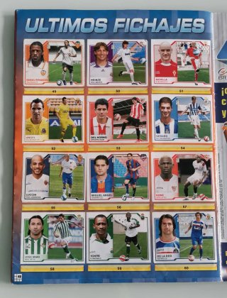 Álbum La Liga Este 2007-2008 Cromos