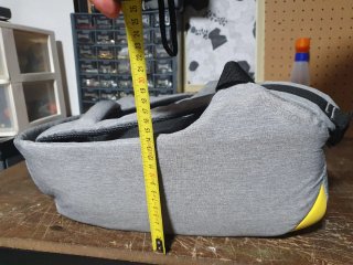 Mochila XD Design antirrobo Gris y Amarilla