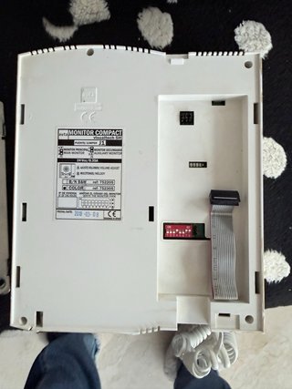 Videoportero Auta Compact Blanco Mod 752305 color