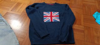 Jersey Talla 10 Bandera Reino Unido