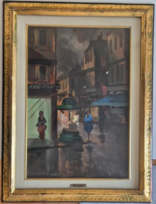 Óleo original Domenico Seloski