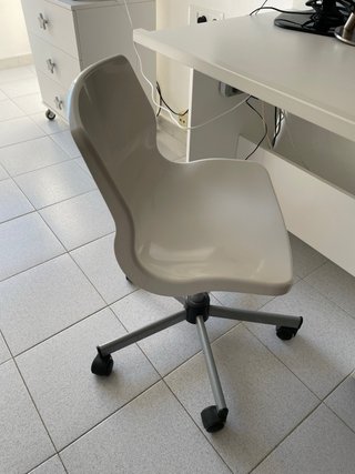 Silla de oficina Ikea blanca