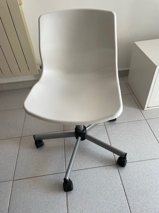 Silla de oficina Ikea blanca