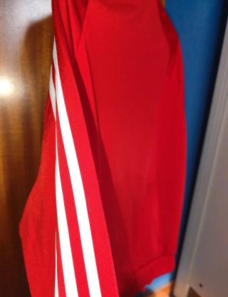 Chaqueta Adidas Roja Talla S Hombre