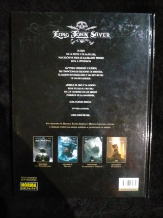 Colección Long John Silver. 4 Tomos.