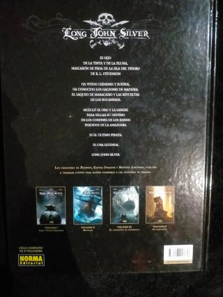 Colección Long John Silver. 4 Tomos.