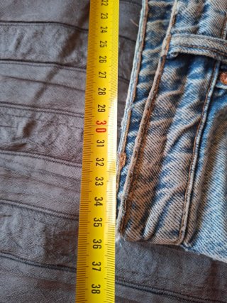 Zara Jeans Vita Alta Gamba Palazzo