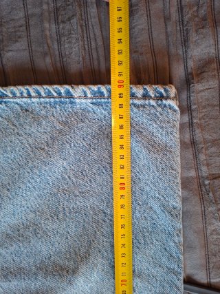 Zara Jeans Vita Alta Gamba Palazzo