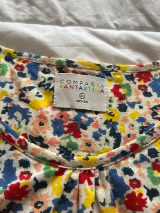 Vestido Compañía Fantástica estampado floral