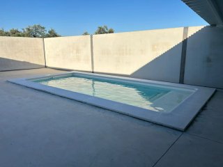 Alquiler de campo con piscina