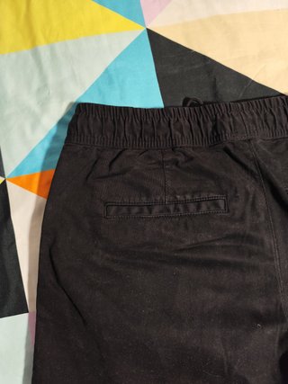 Pantalón Jogger Zara Negro Talla S Hombre