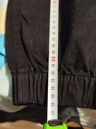 Pantalón Jogger Zara Negro Talla S Hombre