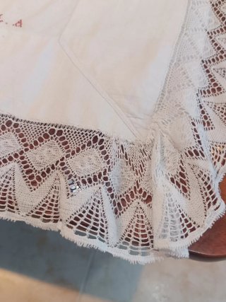 Juego Sábanas y Funda Almohada Encaje