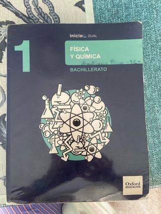 Libro de FÍSICA Y QUÍMICA, 1º Bachillerato