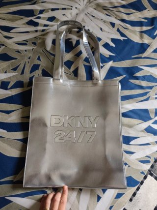 Bolso DKNY 24/7 Plateado